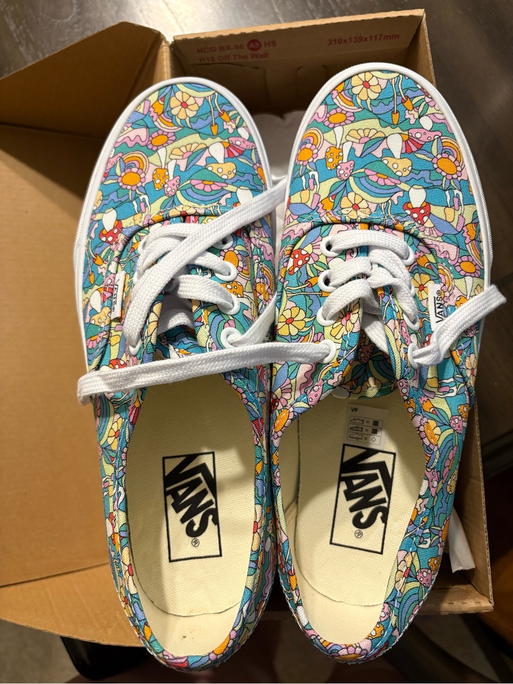 VANS Authentic New Floral Low Top Sneakers Women’s - Picture 15 of 15
